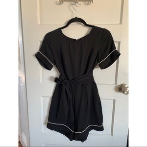Black Chic Romper